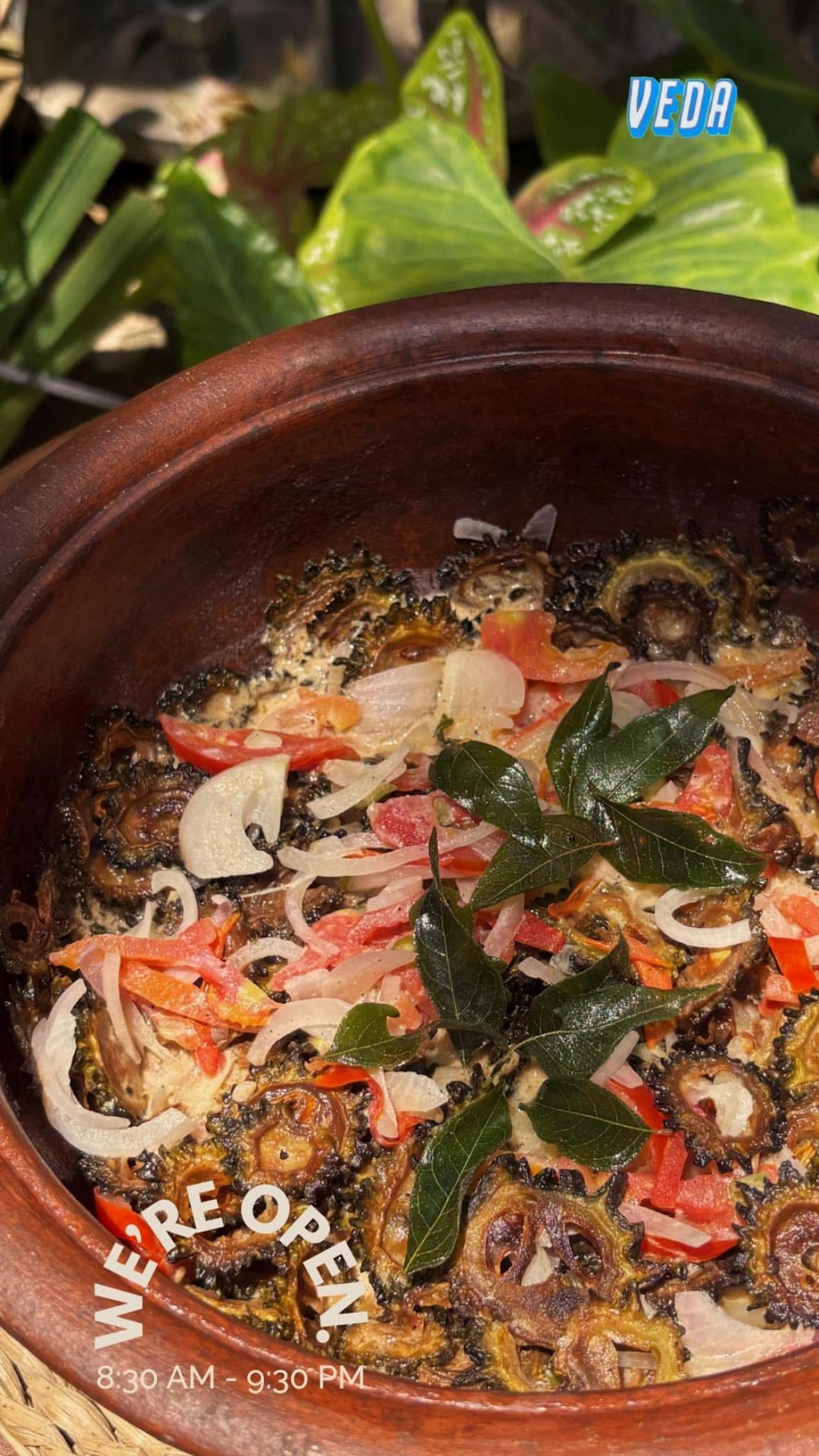 Vegan-friendly Sri Lankan food at Veda Café in Ahangama