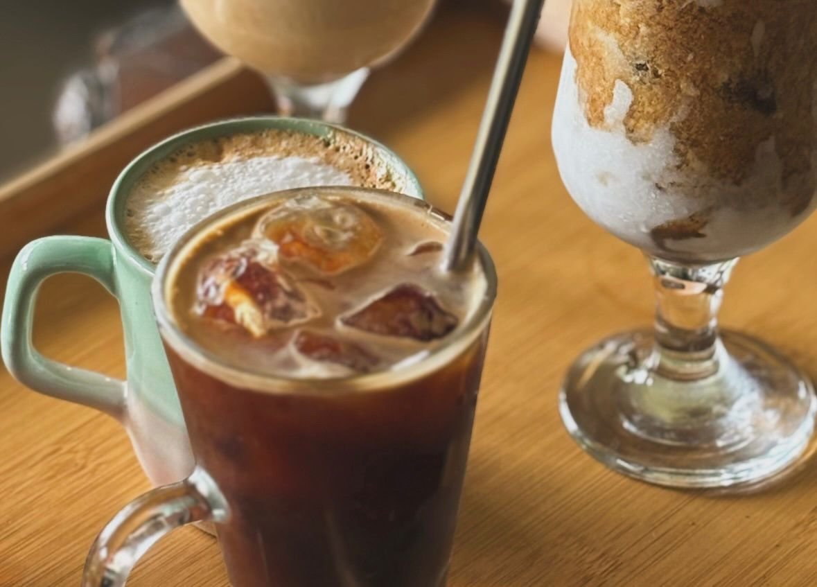 Coffee at Veda Cafรฉ